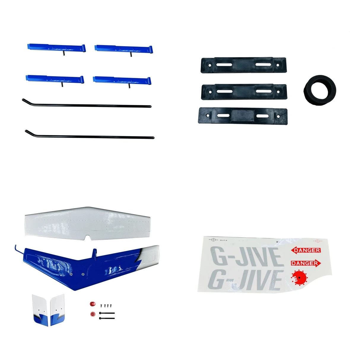 Rc Helicopter Coaxial - Roban 600 Boyut MD-500E Gövde Yedek