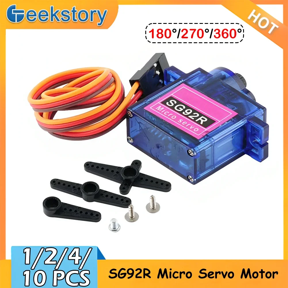 Rc Helicopter Motor - 1/2/4/10 adet SG92R 9g Mikro Analog