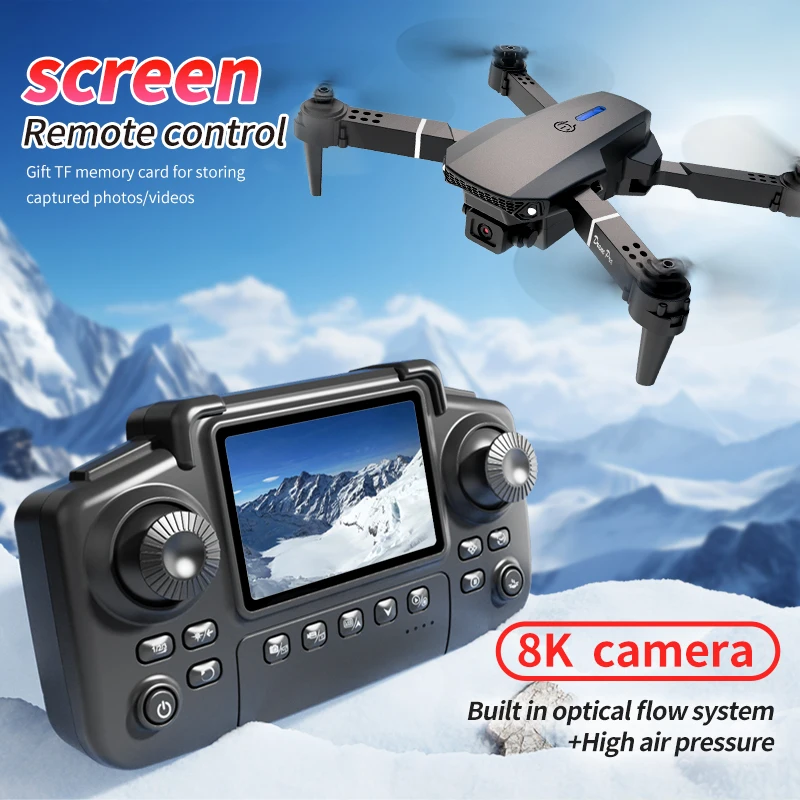 Profesyonel E88 PRO Drone, Ekr - Rc Helicopter Case incelemesi ve fiyatı