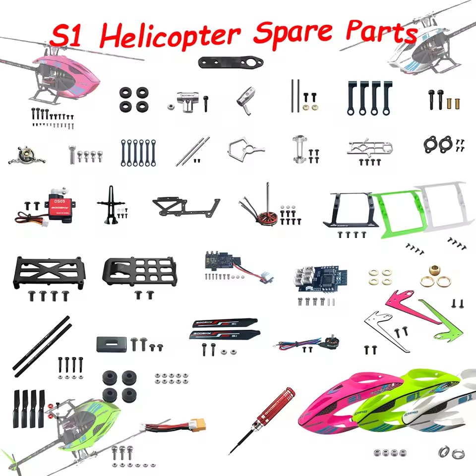 Goosky S1 Uzaktan Kumandalı He - Rc Helicopter Bag incelemesi ve fiyatı