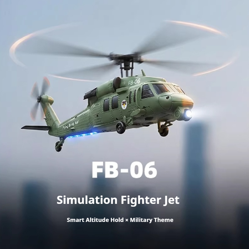 FB-06 Black Hawk Uzaktan Kuman - Rc Helicopter Gyro incelemesi ve fiyatı