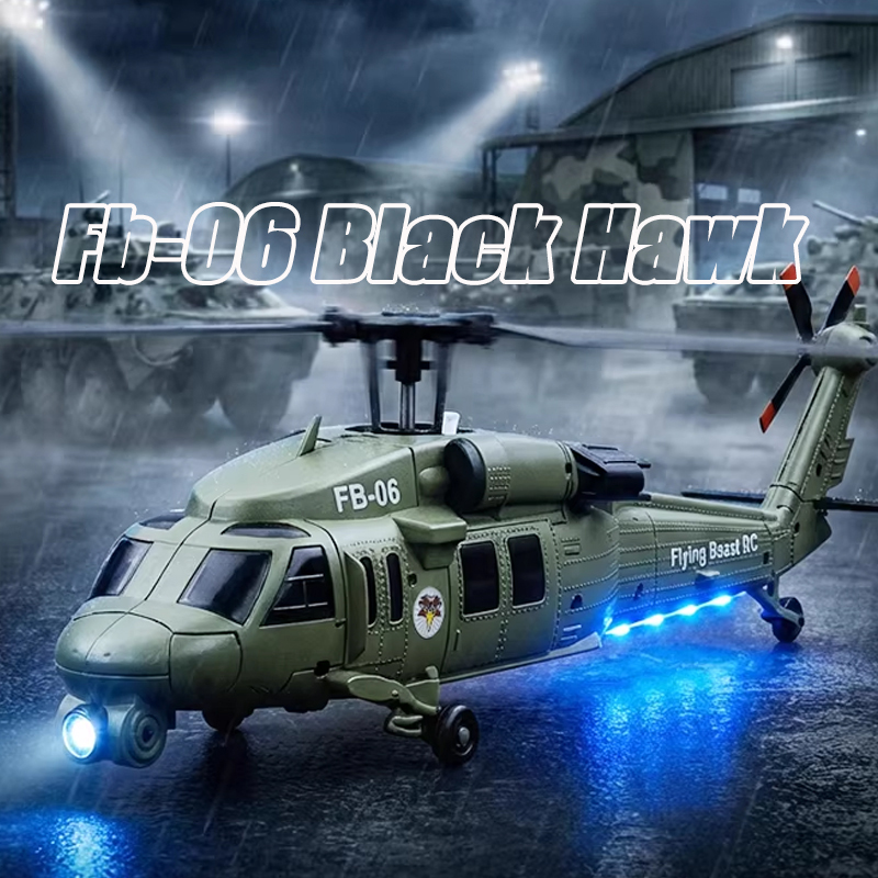 FB-06 Black Hawk Uzaktan Kuman - Rc Helicopter Gyro incelemesi ve fiyatı