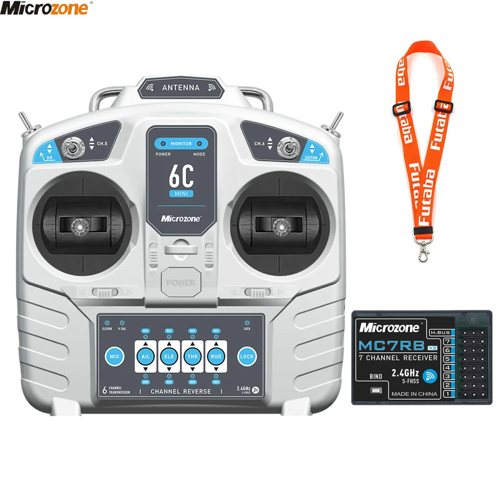 MicroZone MC6C Mini V2 2.4G 6C - Rc Helicopter Remote Control incelemesi ve fiyatı